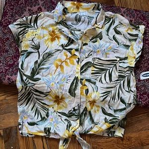 Tropical blouse new